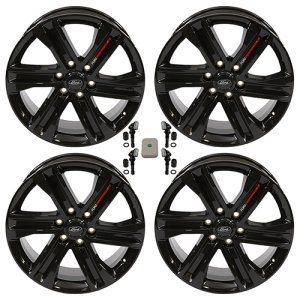 Ford F-150 Wheels - Ford Racing - 20x8.5in Cast - Gloss Black - `24-`25